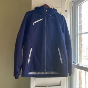 Like new Navy Descente Ski Shell Jacket
